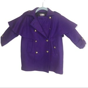 Ippotoromus Children’s Purple Winter Coat Size 5